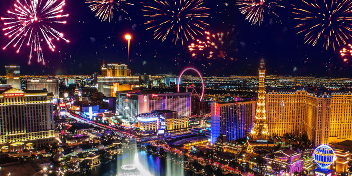 Celebrate the New Year’s eve in Las Vegas, Nevada